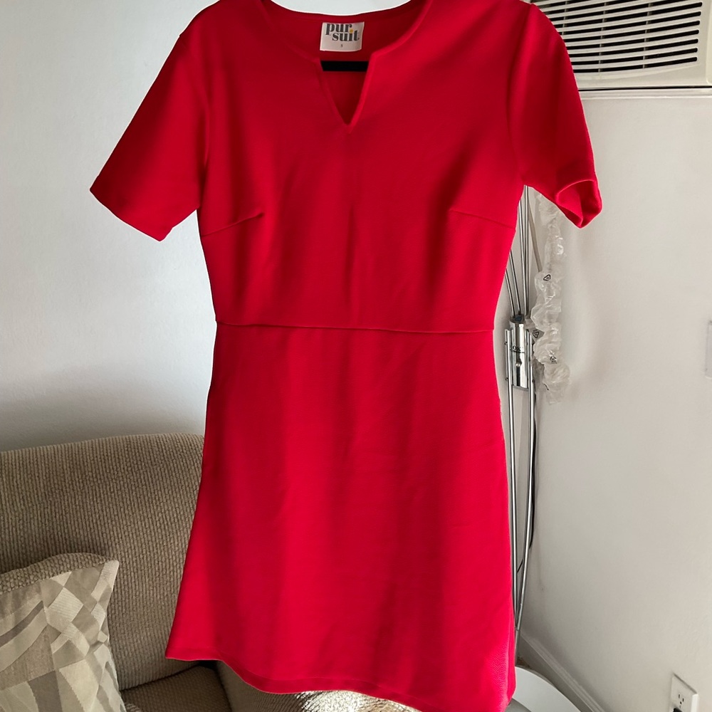 Red dress